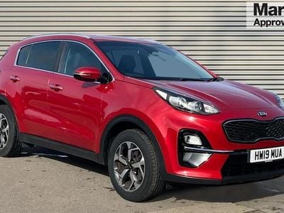 Used Kia Sportage 130 HP (95 kW) 2019 Red SUV