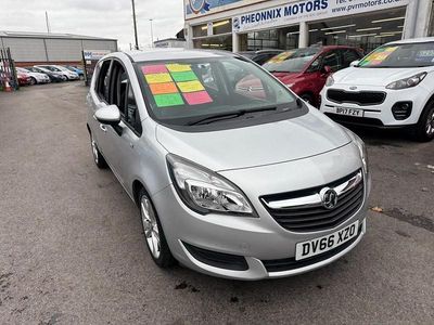 Used Vauxhall Meriva Club 100 HP (73 kW) 2016 Silver MPV