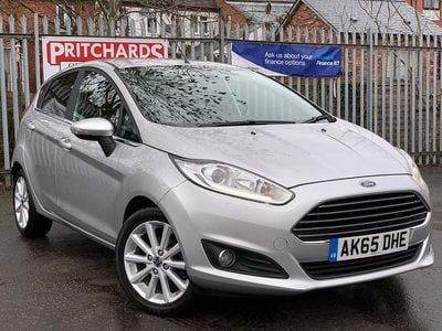 Used Ford Fiesta Titanium 2015 Silver Hatchback