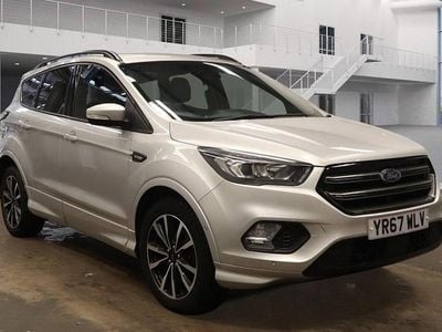 Used Ford Kuga ST-Line 150 HP (110 kW) 2017 Silver SUV