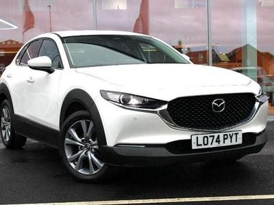 White Used 2025 Mazda CX-30 Takumi-Line SUV | £23,134 (Good price)