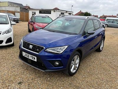 Blue Used 2018 Seat Arona FR SUV | £11,695 (Fair price)