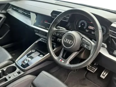 Used Audi A3 Sportback S-Line 110 HP (80 kW) 2023 Blue Hatchback