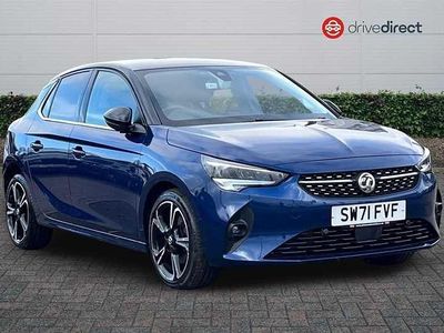 Used Vauxhall Corsa Elite 2021 Blue Hatchback