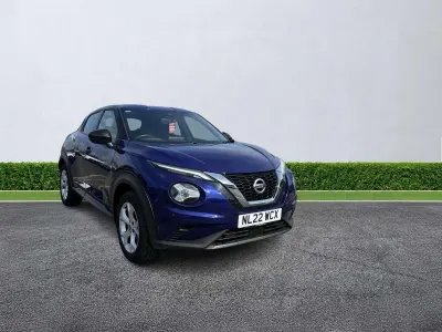Used Nissan Juke N-Connecta 114 HP (83 kW) 2022 Blue SUV