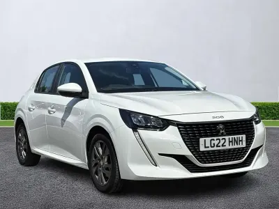 Used Peugeot 208 Active Premium 100 HP (73 kW) 2022 White Hatchback