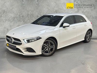 White Used 2018 Mercedes A180 AMG line Hatchback | £15,895 (Fair price)