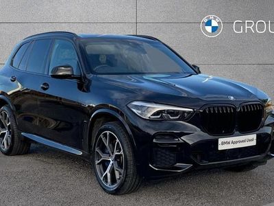 Black Used 2021 BMW X5 M Sport SUV | £43,448 (Fair price)
