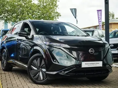 Usado Nissan Ariya Advance 160 kW (218 CV) 2023 Verde SUV
