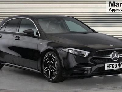Black Used 2019 Mercedes A35 AMG Premium Plus Hatchback | £26,230 (Fair price)