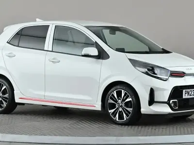 Used Kia Picanto GT-Line 67 HP (49 kW) 2023 White Hatchback