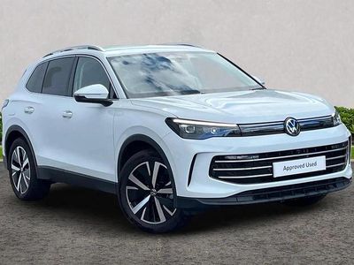 White Used 2025 VW Tiguan Elegance SUV | £34,995 (Expensive)