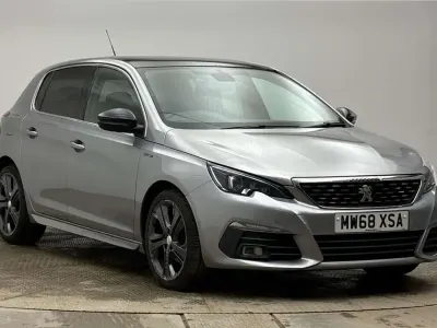 Used Peugeot 308 GT-line 2019 Grey Hatchback