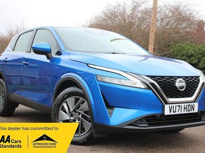 Blue Used 2021 Nissan Qashqai Acenta Premium SUV | £13,490 (Good price)