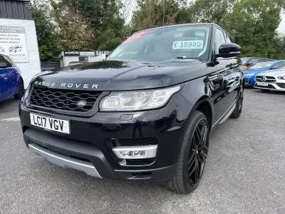 Used Land Rover Range Rover Sport HSE 240 HP (176 kW) 2017 Black SUV