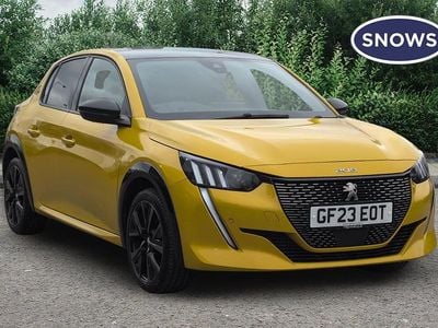 Used Peugeot 208 GT 129 HP (94 kW) 2023 Yellow Hatchback