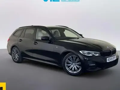 Used BMW 320 M Sport 184 HP (135 kW) 2020 Black Estate