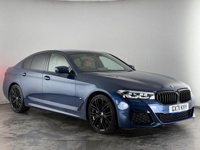 Used BMW 520 M Sport 2021 Blue Sedan