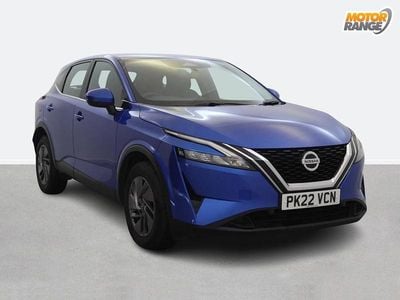 Blue Used 2022 Nissan Qashqai Acenta Premium SUV | £13,495 (Good price)