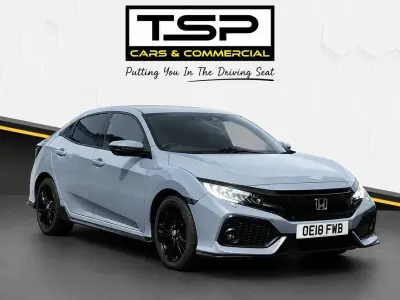 Used Honda Civic Sport 182 HP (133 kW) 2018 Grey Hatchback