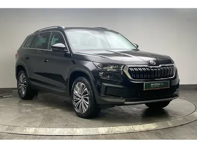 Used Skoda Kodiaq SE L Executive 110 HP (80 kW) 2023 Black magic pearl effect SUV