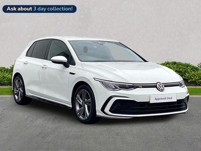 White Used 2021 VW Golf VII R-line Hatchback | £18,345 (Fair price)