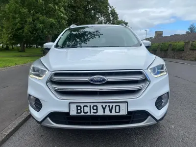 Used Ford Kuga Titanium 150 HP (110 kW) 2019 White SUV