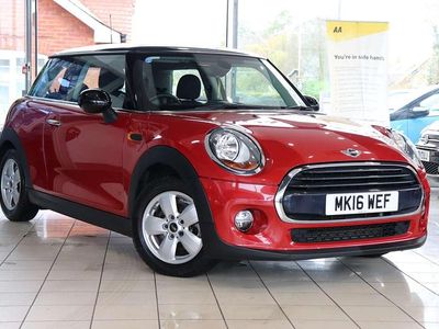 Red Used 2016 Mini Cooper Hatch Hatchback | £9,660 (Fair price)