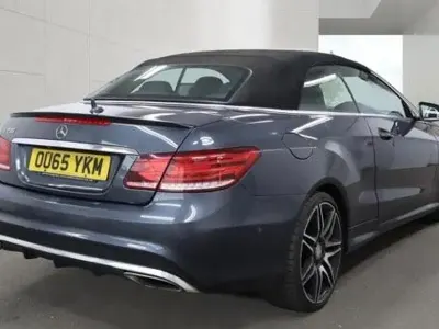Used Mercedes E200 AMG line 2015 Grey Cabriolet