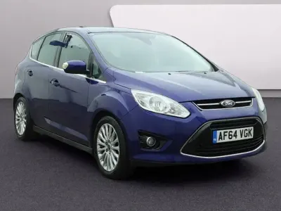 Begagnad Ford C-MAX Titanium 2014 Blå Minibuss