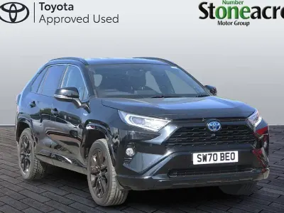 Used Toyota RAV4 Hybrid Edition 218 HP (160 kW) 2020 Black SUV