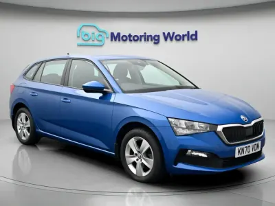 Gebraucht Skoda Scala SE 150 PS (110 kW) 2020 Blau Kleinwagen