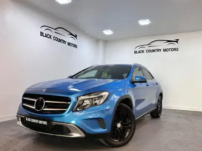 Used Mercedes GLA200 136 HP (100 kW) 2015 Blue SUV