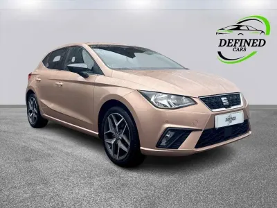 Used Seat Ibiza XCELLENCE 95 HP (69 kW) 2017 Gold Hatchback