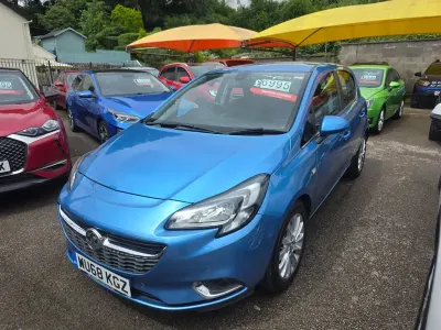 Used Vauxhall Corsa 75 HP (55 kW) 2018 Blue Hatchback