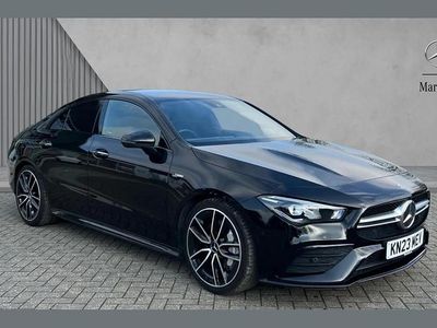 Used Mercedes CLA35 AMG Premium 301 HP (221 kW) 2023 Black Coupe