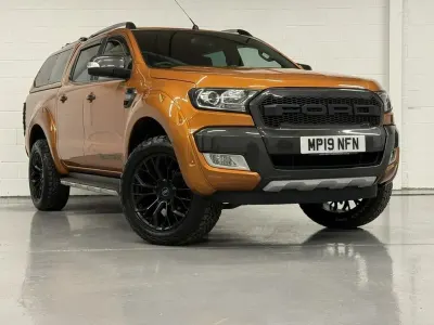 Używany Ford Ranger Wildtrack 200 KM (147 kW) 2019 Pomarańczowy Pickup
