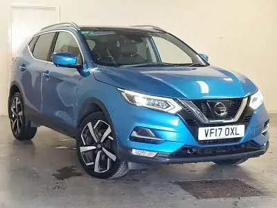 Used Nissan Qashqai Tekna 110 HP (80 kW) 2017 Blue SUV