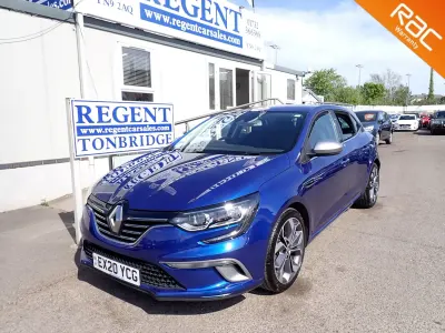 Used Renault Mégane GT Line GT-Line 140 HP (102 kW) 2020 Blue Hatchback