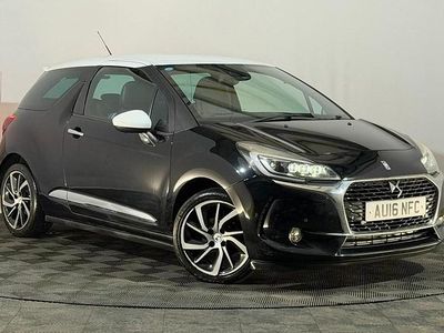 Black Used 2016 DS Automobiles DS3 Prestige Hatchback | £3,995 (Fair price)