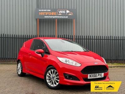 Red Used 2016 Ford Fiesta Sport Van | £4,350 (Fair price)