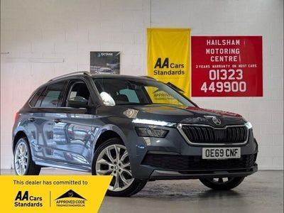 Used Skoda Kamiq SE L 115 HP (84 kW) 2019 Grey SUV
