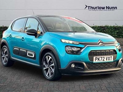 Blue Used 2022 Citroën C3 PureTech Hatchback | £11,499 (Fair price)