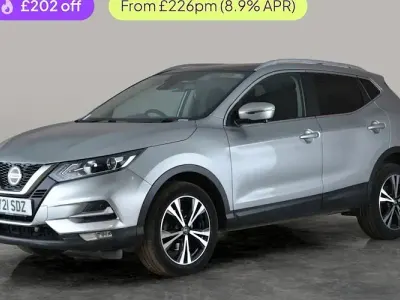 Used Nissan Qashqai N-Connecta 158 HP (116 kW) 2021 Silver SUV
