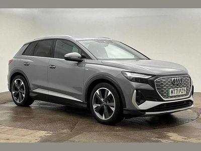 Used Audi Q4 e-tron S-Line 147 kW (200 HP) 2021 Grey SUV