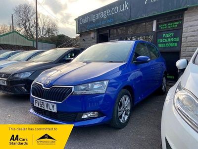 Used Skoda Fabia SE 60 HP (44 kW) 2019 Blue Hatchback