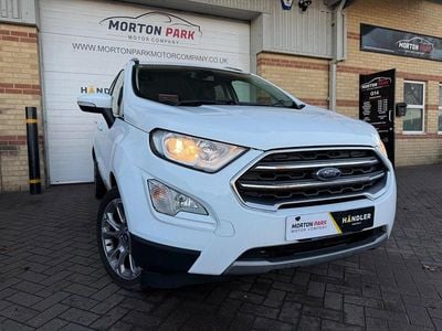 Used Ford Ecosport Titanium 125 HP (91 kW) 2018 White SUV