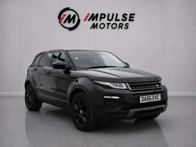 Used Land Rover Range Rover evoque SE 2016 Black SUV