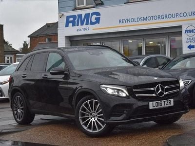 Black Used 2016 Mercedes GLC220 AMG Line Premium Estate | £18,450 (Fair price)