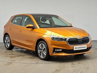 Used Skoda Fabia SE L 110 HP (80 kW) 2022 Orange Hatchback